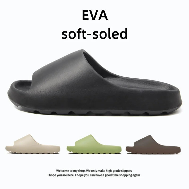 Casual Innovative Design Shoes Men EVA Soft-soled Lightweight Home Slippers